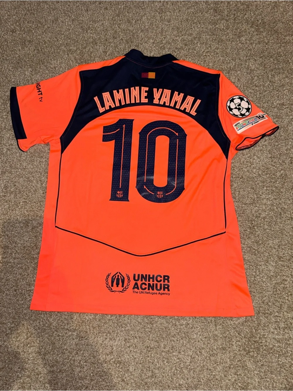 Nike FC Barcelona 2025/2026 Lamine Yamal #10 Men’s Third Soccer Jersey 🆕
